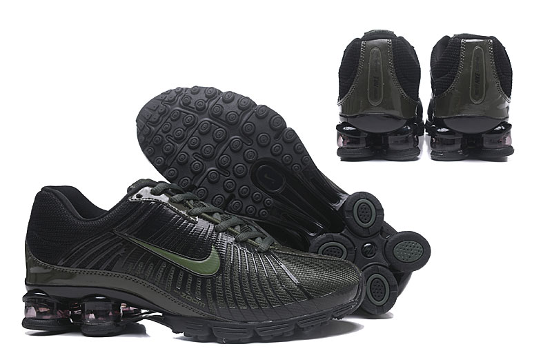 Men Nike AIR Shox All Black Shoes